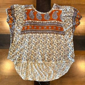 Free People Paisley Top